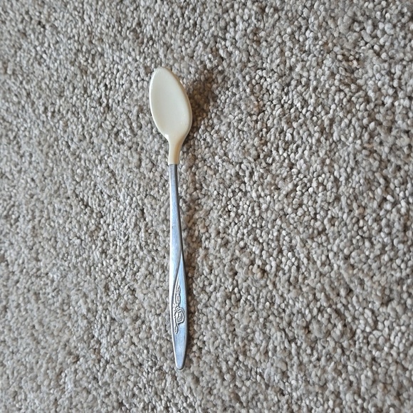 Other - Vintage 1970's Stainless Steel Coated Baby Infant Spoon Made In Taiwan